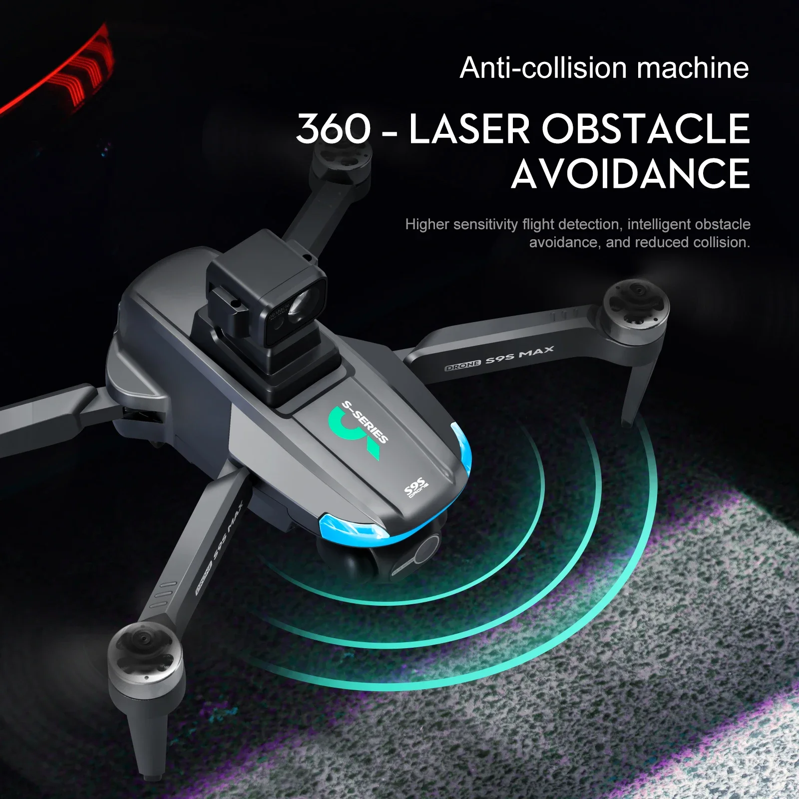 NEW S9S MAX MINI Drone 4K 2-Ax - Drone Racing Camera review and price