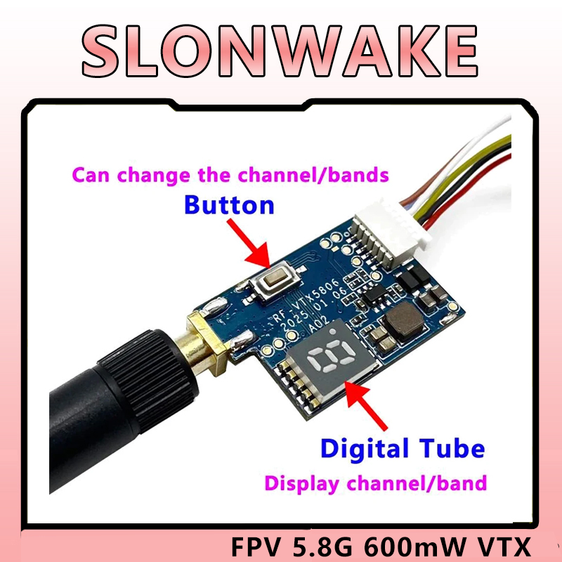SLONWAKE 5.8G TS5823 PRO Mini  - Drone Racing Camera review and price