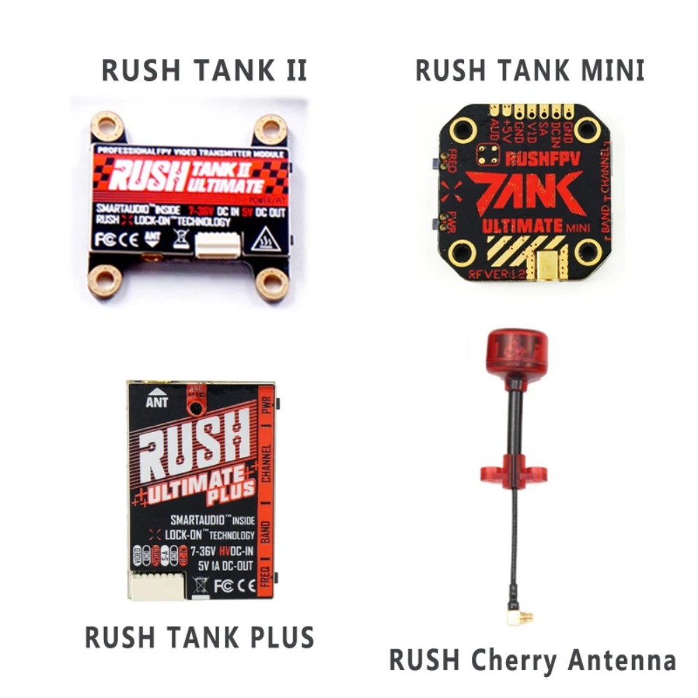 RUSH TANK Ultimate II/Mini/PLU - Drone Racing Frame review and price