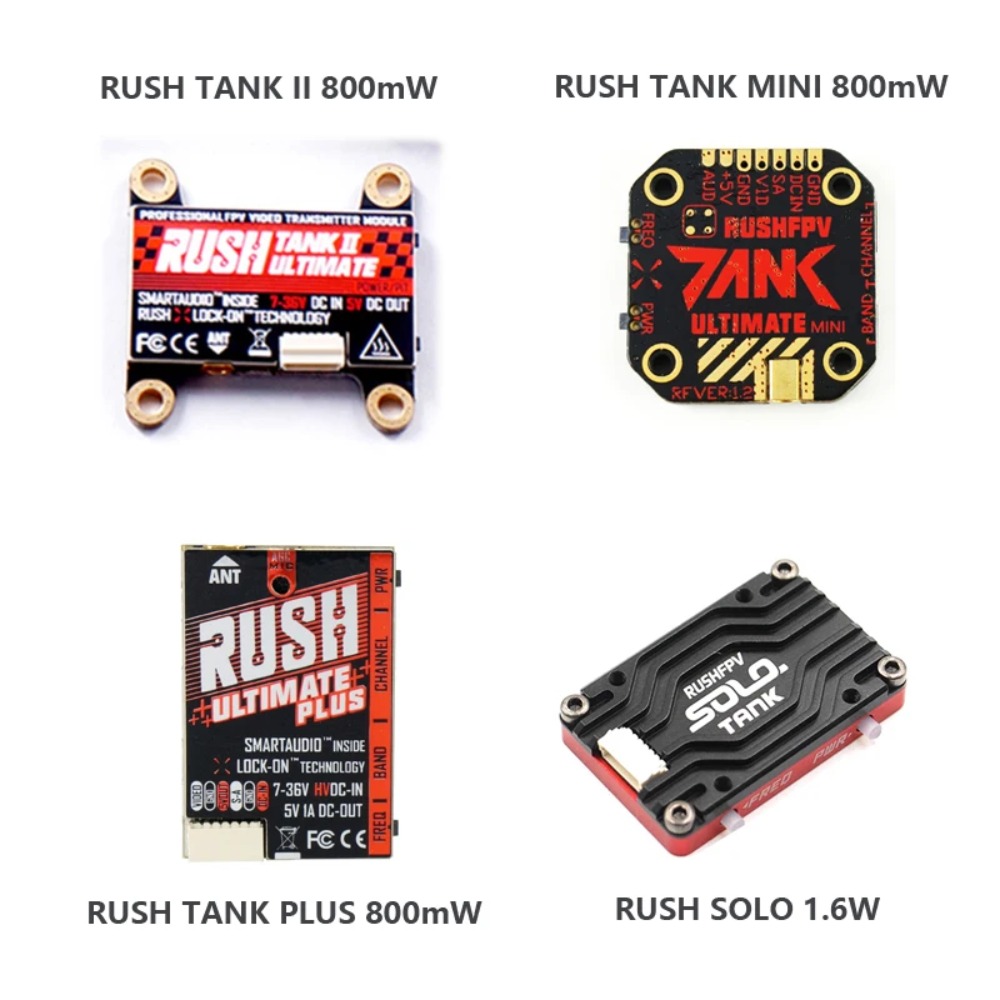 RUSH TANK Ultimate II/Mini/PLU - Drone Racing Frame review and price